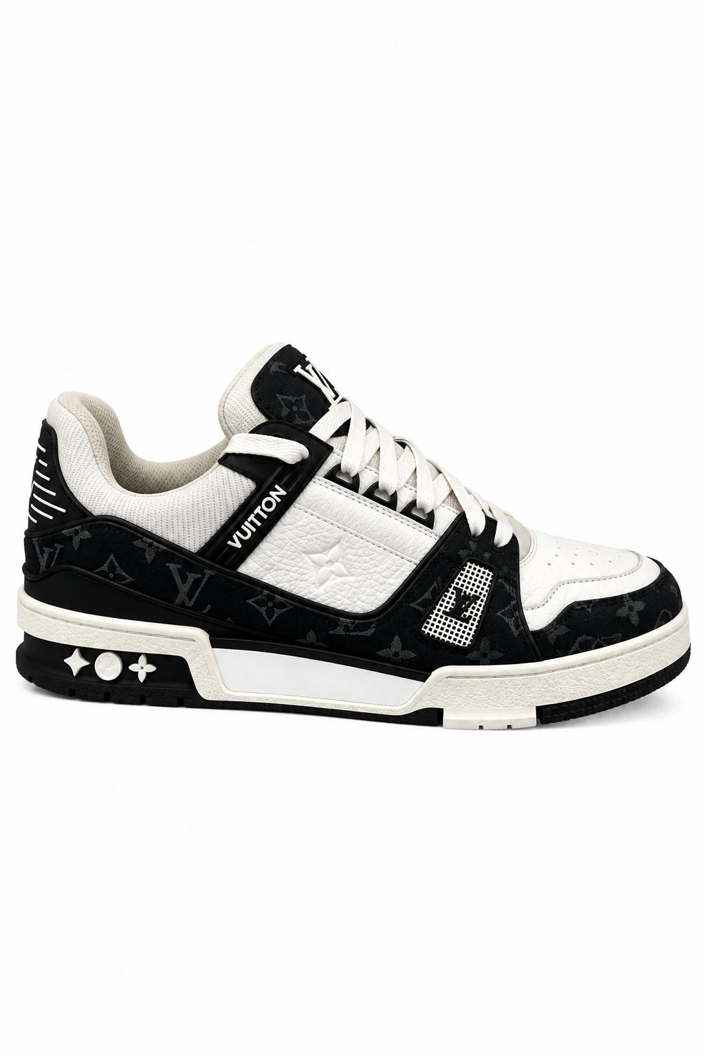 Louis Vuitton Men's Lv Low Trainers White - Authenticity Guaranteed