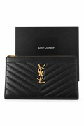 YSL Saint Laurent Black Clutch purse/bag - Authenticity Guaranteed