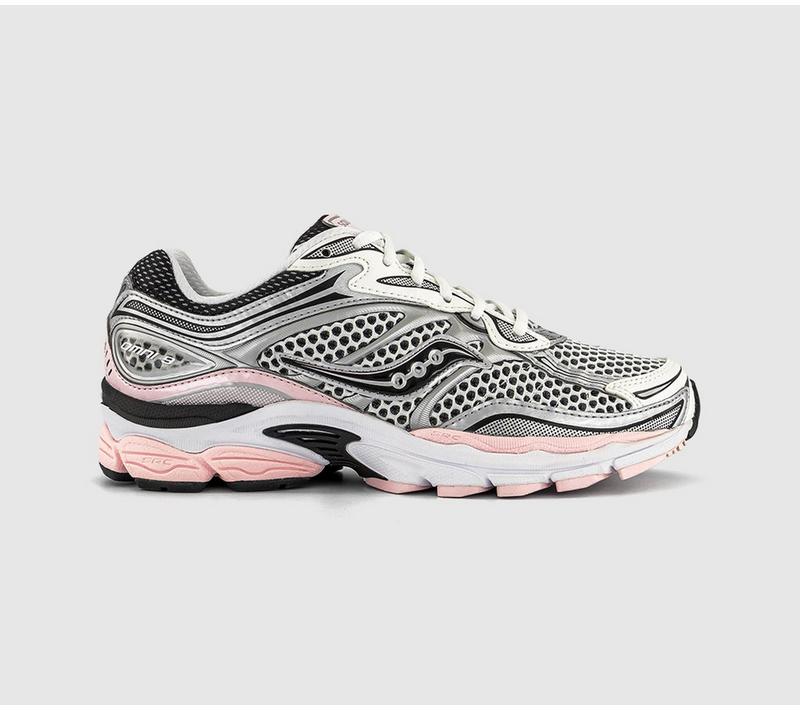 Saucony Progrid Omni 9 Trainer Silver Pink 📞