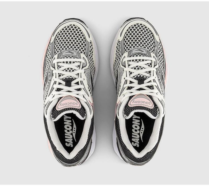 Saucony Progrid Omni 9 Trainer Silver Pink 📞