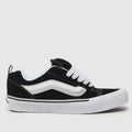 VANS KNU SKOOL SKATE SHOES CLASSIC STYLE UNISEX - Black - New 🏴