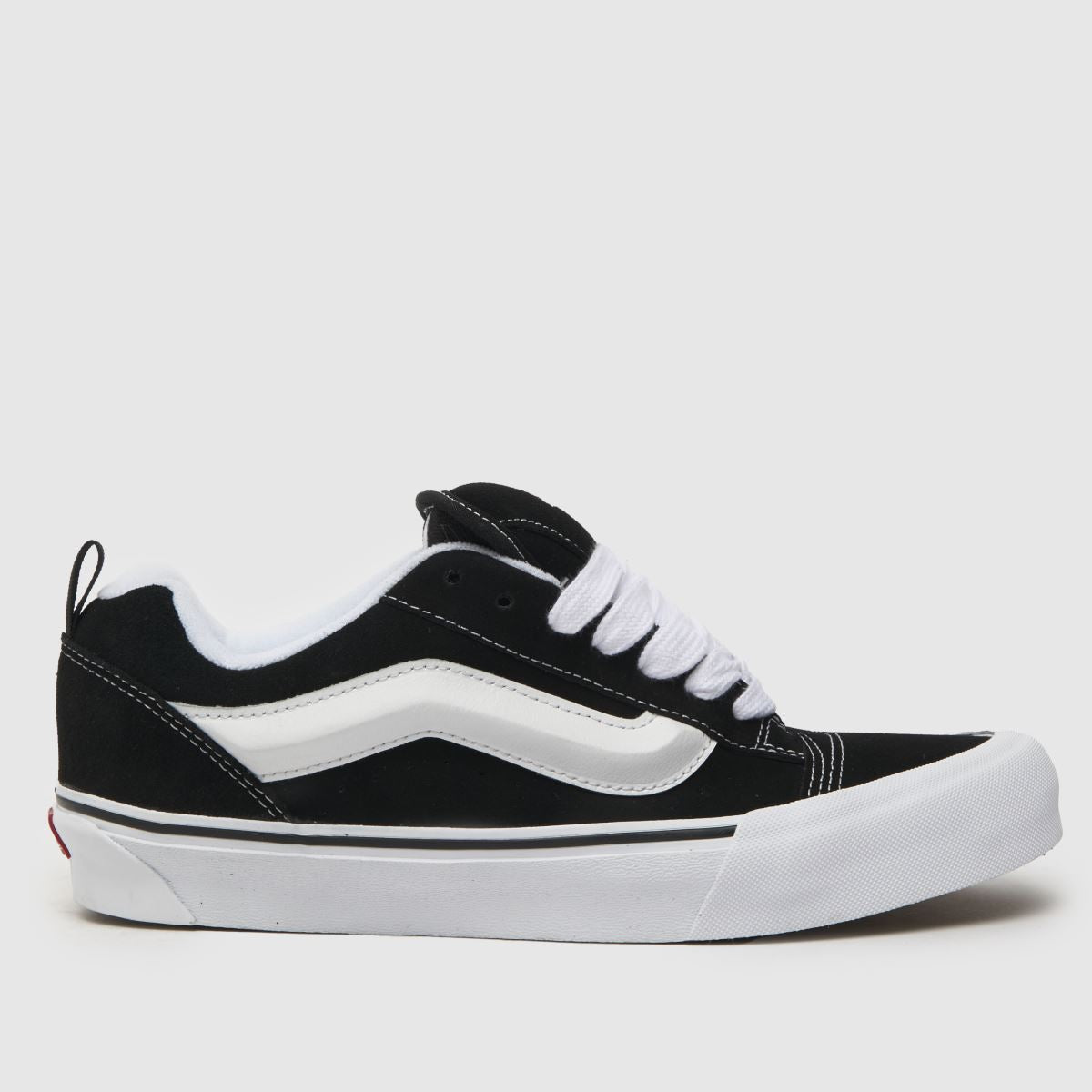 VANS KNU SKOOL SKATE SHOES CLASSIC STYLE UNISEX - Black - New 🏴