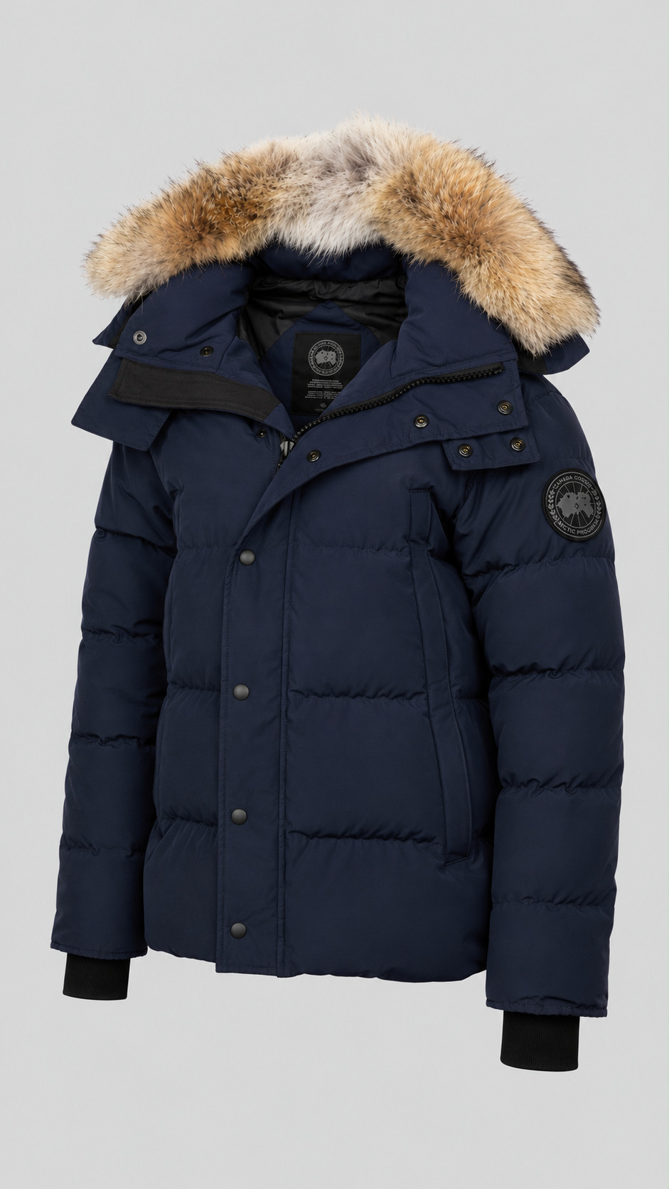 Canada Goose Wyndham Parka Jacket Navy Black Badge (Old Season) - Multiple Sizes