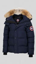Canada Goose Wyndham Parka Jacket Navy Red Badge (Old Season) - Multiple Sizes