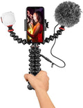 JOBY GorillaPod Mobile Vlogging Kit-phone Rig,Mobile Mic, Mini LED Light- Refurb