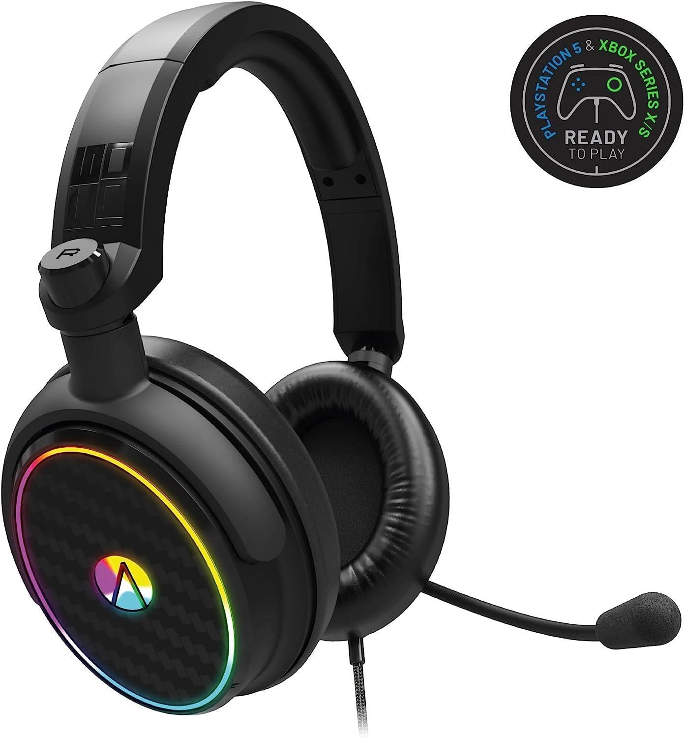 Stealth C6-100 LED Over Ear Gaming Headset PS4/PS5, XBOX, Nintendo Switch, PC - New 🏴