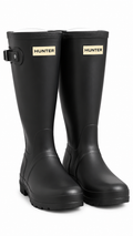 Hunter Black Wellington Boots - Authenticity Guaranteed