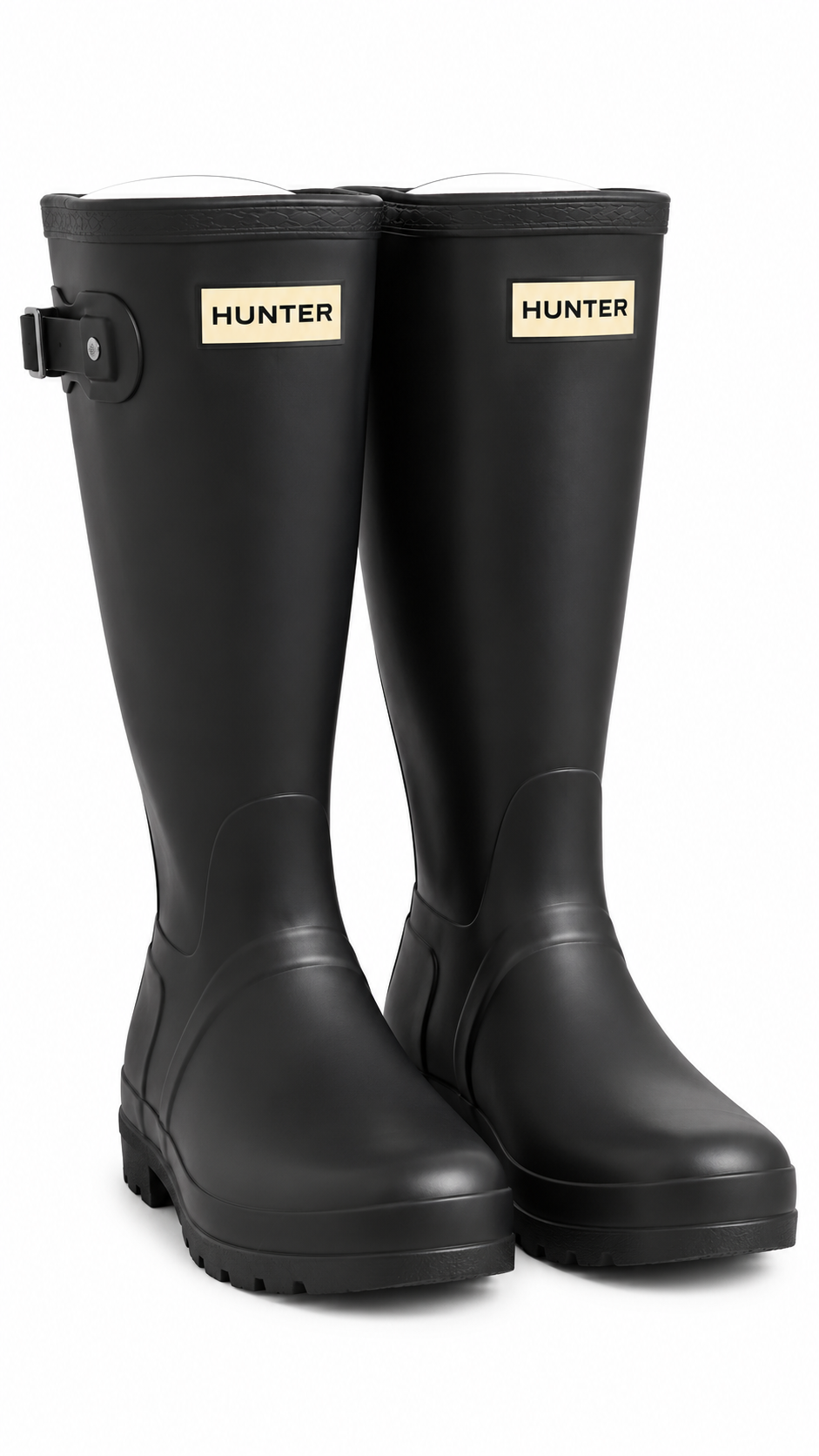 Hunter Black Wellington Boots - Authenticity Guaranteed