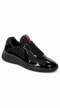 Prada Americas Cup New Shape Patent Black - Authenticity Guaranteed