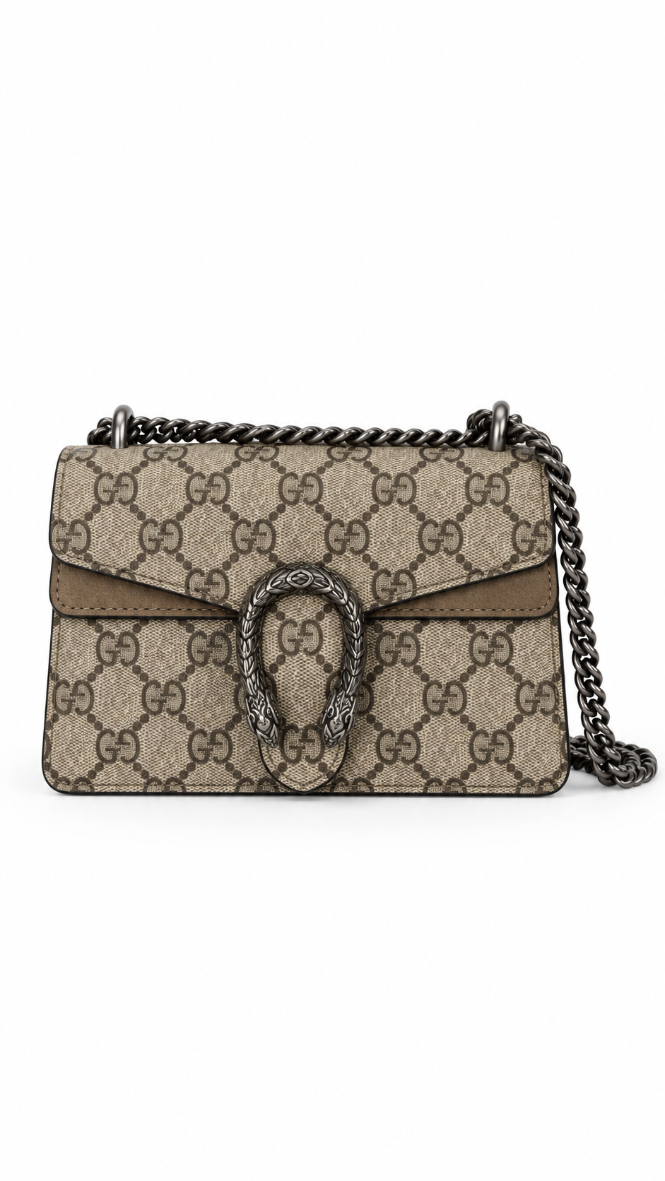 Gucci  Dionysus GG Supreme Super Mini Bag - Authenticity Guaranteed
