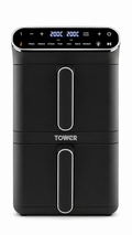 Tower T17190 Vortx 11 Litre Dual Layer Air Fryer Black