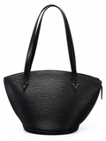 Louis Vuitton Women's Epi Leather Saint Jacques MM Handbag Black - Authenticity Guaranteed