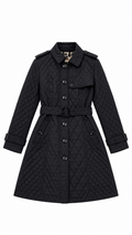Burberry Women's Quilted Jacket Black - Authenticity Guaranteed