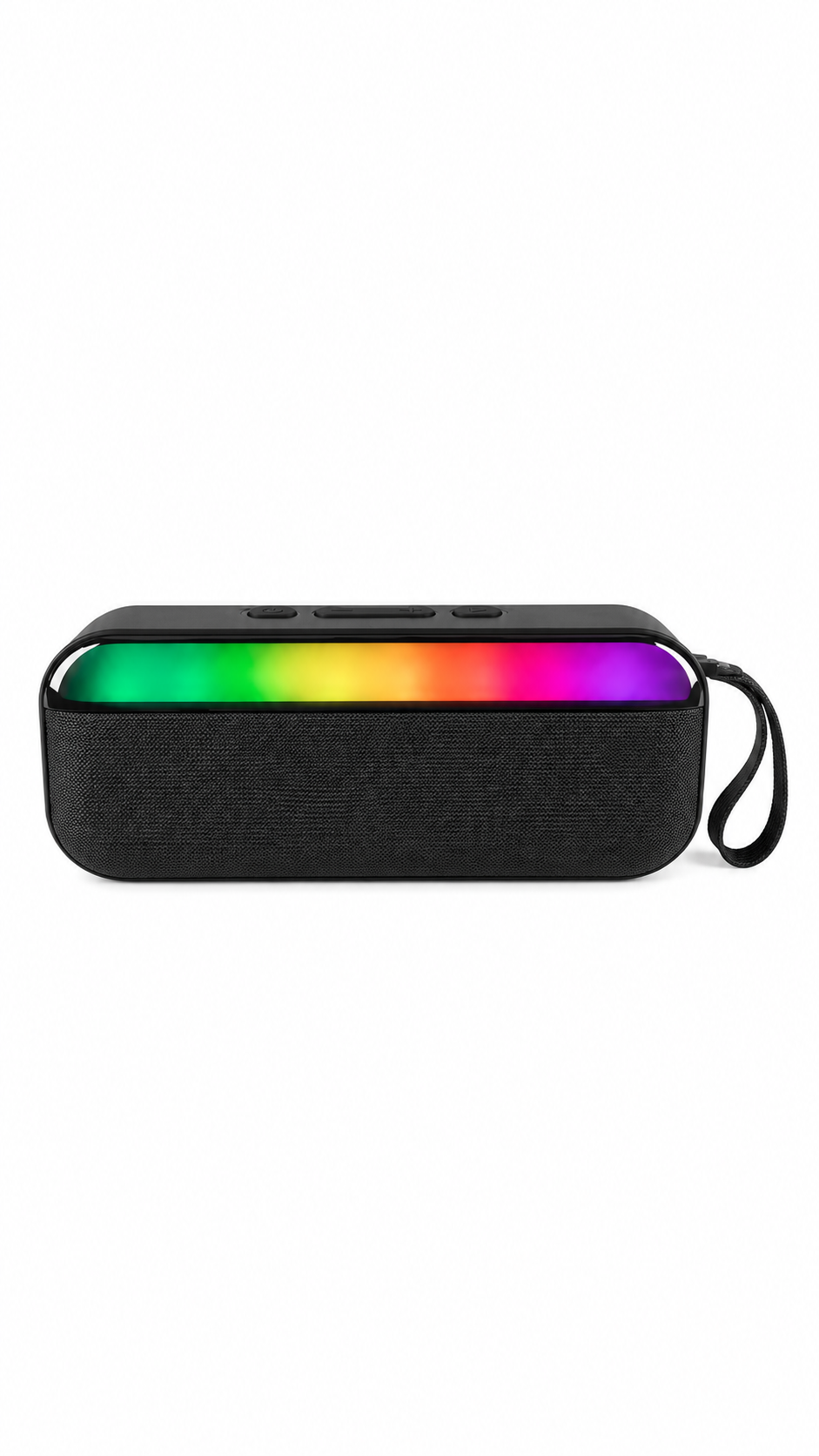 Maxim Bluetooth Travel Speaker – 12H Playtime, Bluetooth, 7 LED Light Modes