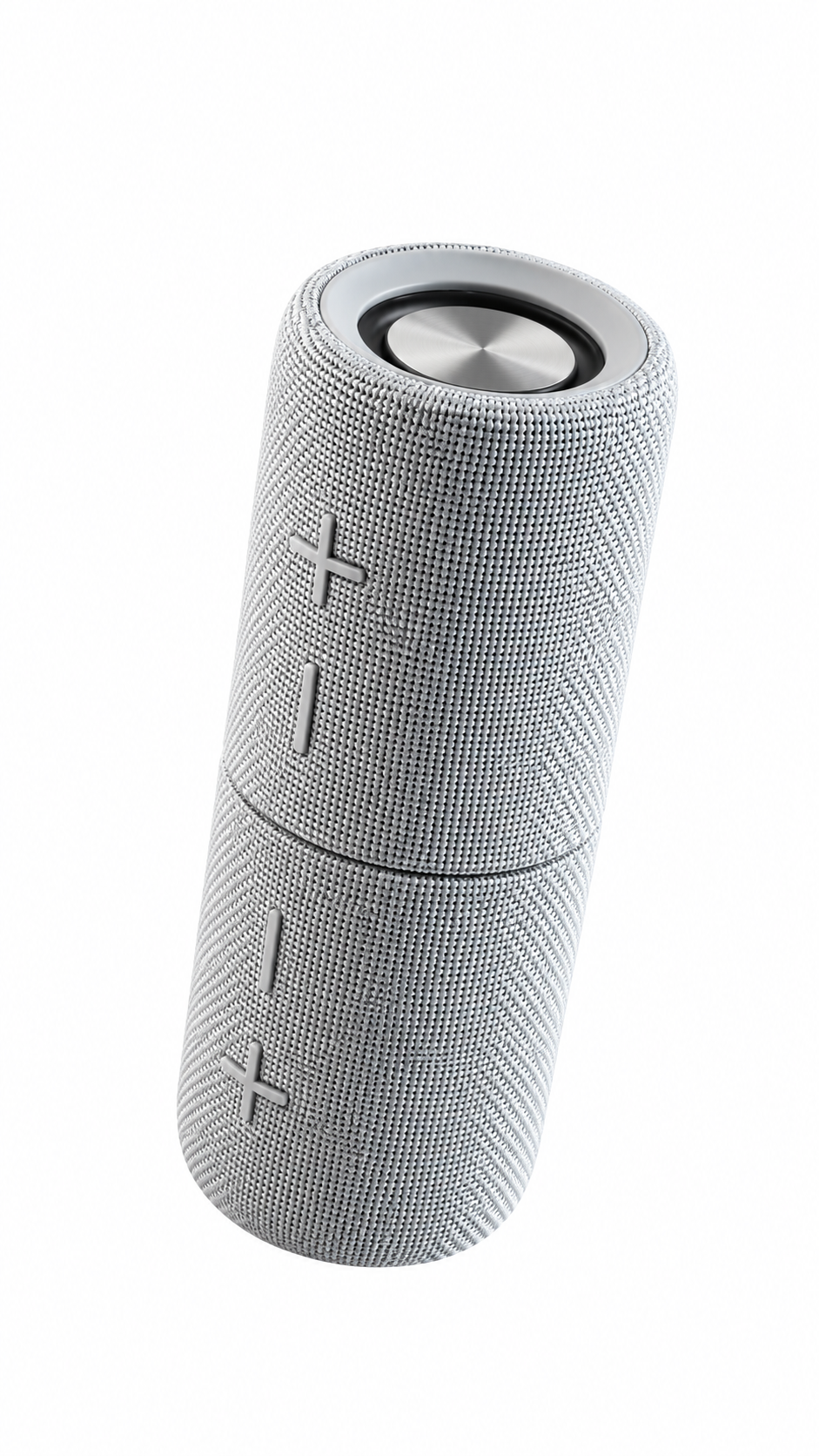 Intempo Aria Duo Speaker Magnetic Portable Bluetooth Rechargeable Grey