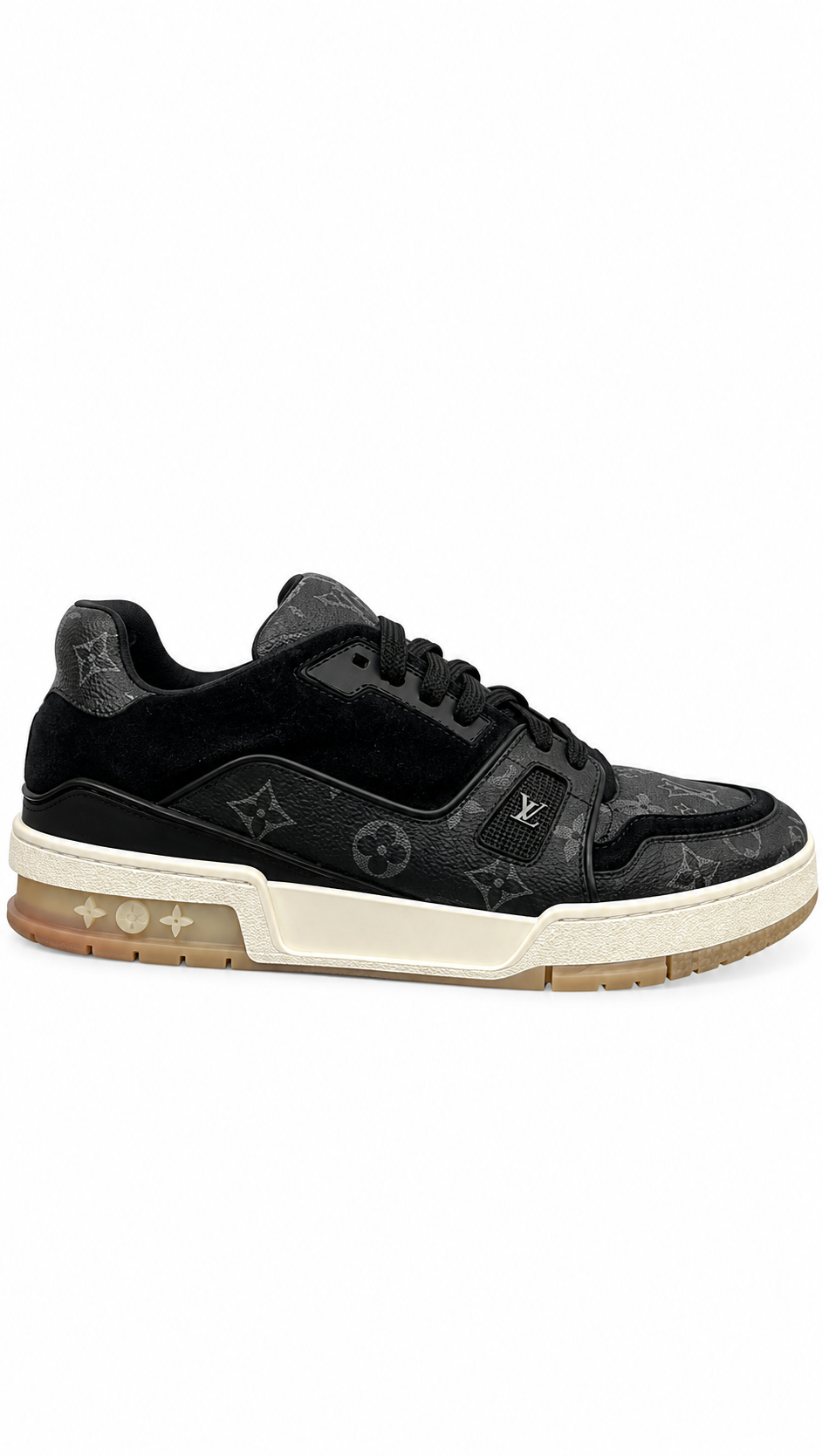 Louis Vuitton Men's LV Low Trainers Black - Authenticity Guaranteed