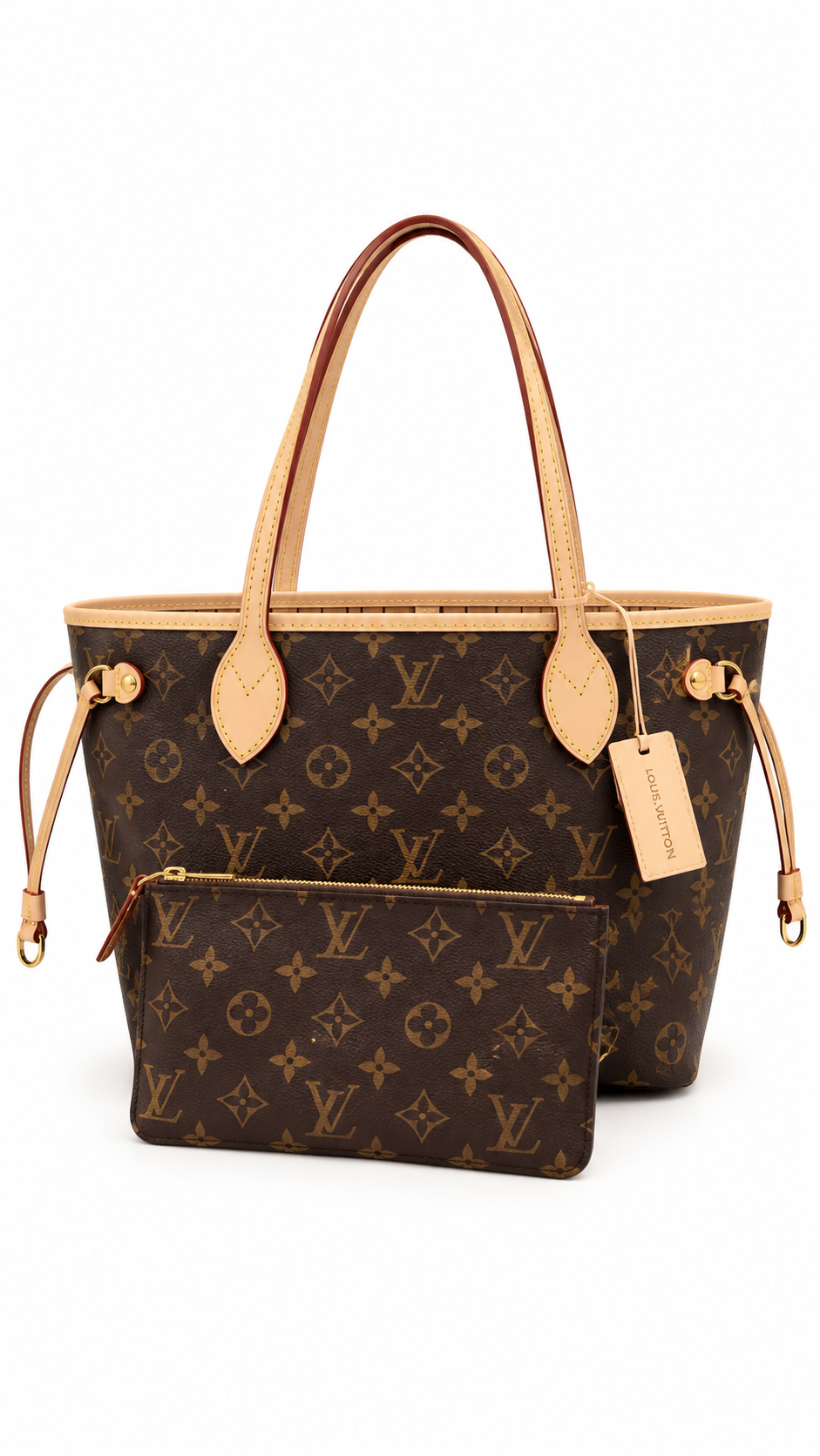 Louis Vuitton Monogram Neverfull PM Tote Bag - Authenticity Guaranteed