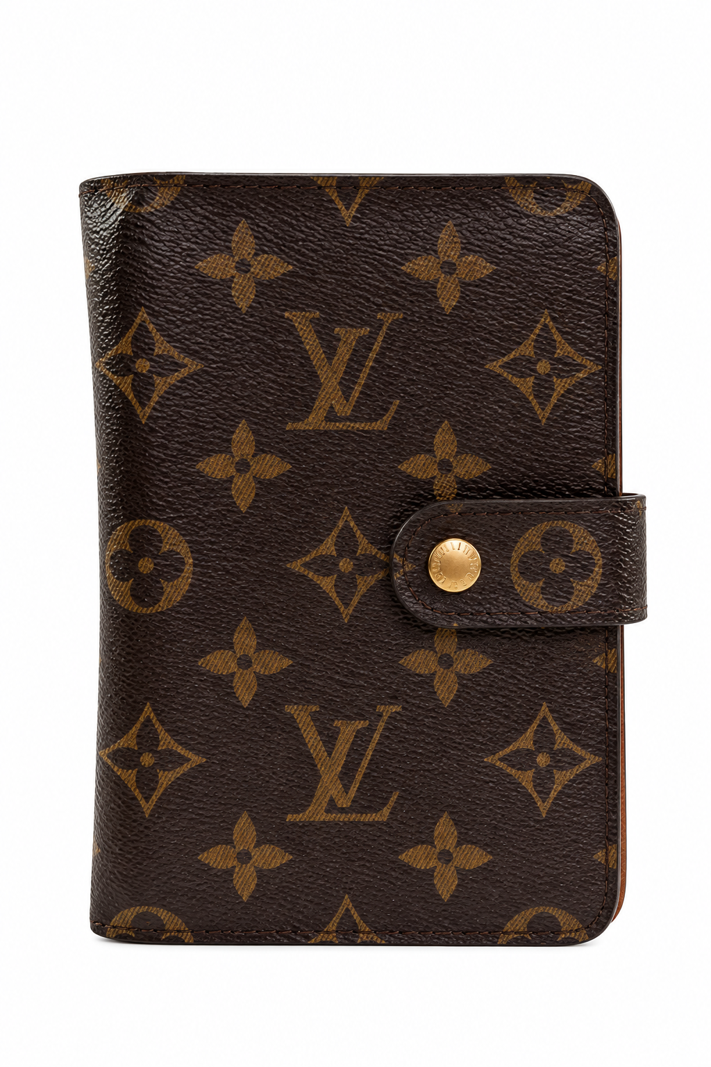 LOUIS VUITTON Monogram Compact Purse Wallet - Authenticity Guaranteed