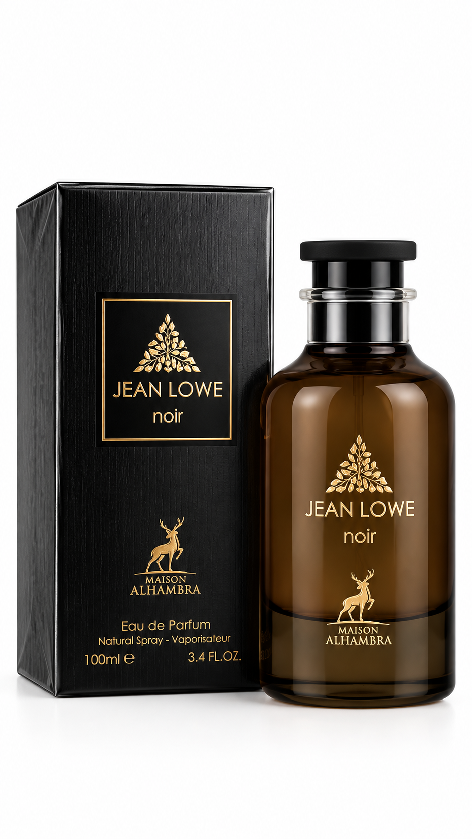 Jean  Lowe Noir (Ombre Renamed ) Eau De Parfum 100ml By Maison Alhambra Original