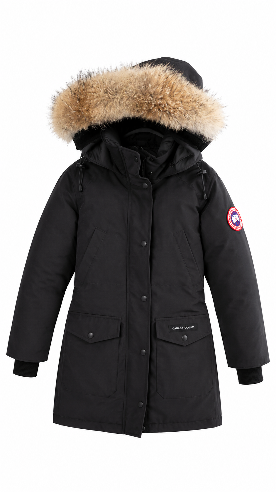 Canada Goose Trillium  Heritage Parka Women, Navy Marine I Authenticity Guaranteed