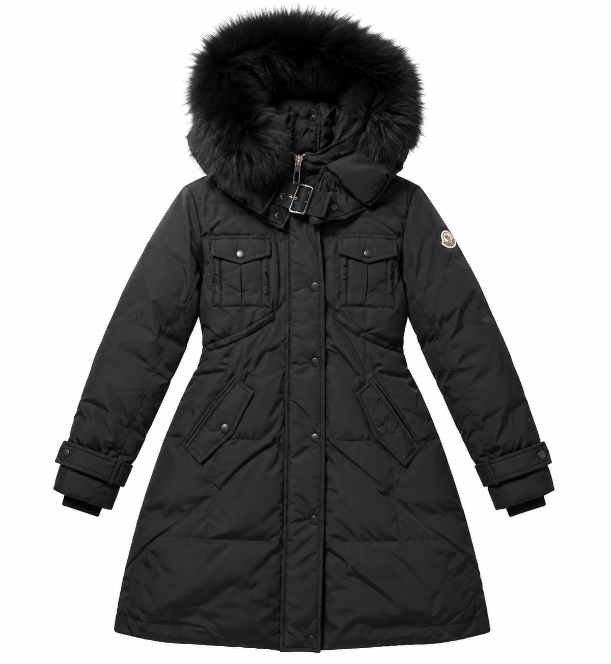 Women Moncler Feather and Down Puffer Coat I Authenticity Guaranteed