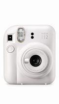 INSTAX mini 12 Instant Camera - Clay White