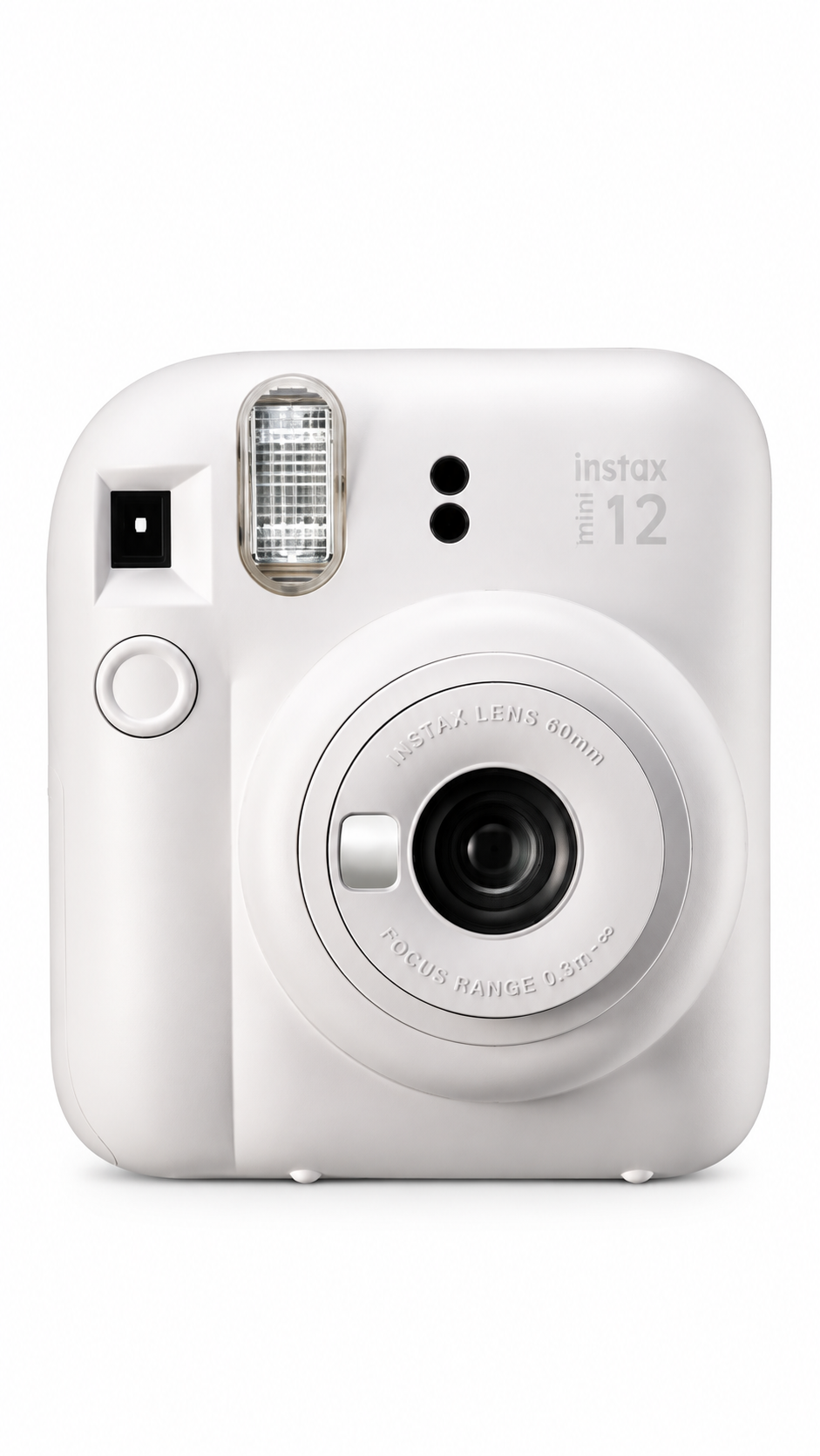 INSTAX mini 12 Instant Camera - Clay White