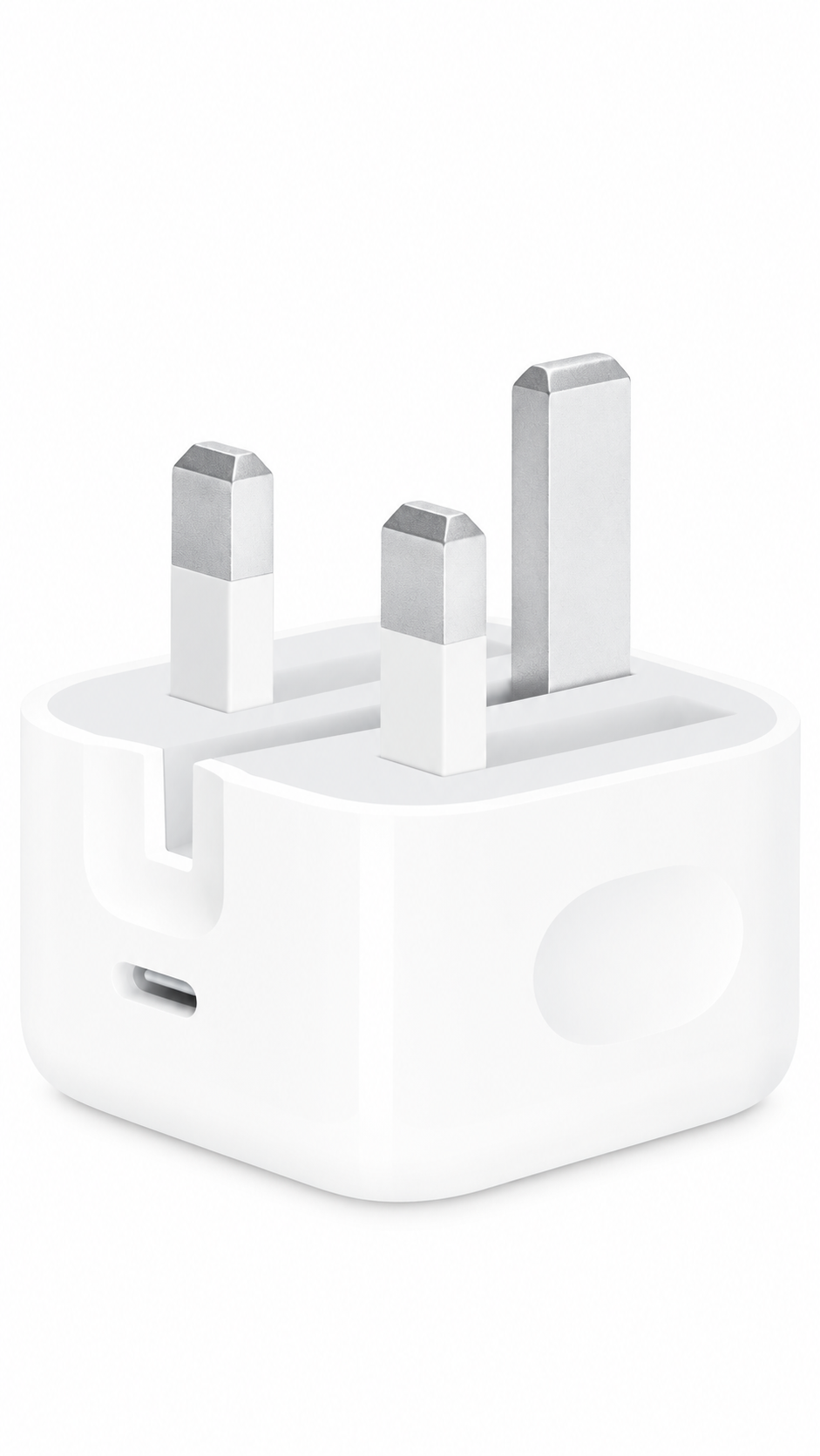 NEW Apple Genuine MUVT3B/A 20W USB-C Power Adapter Foldable UK Plug - White