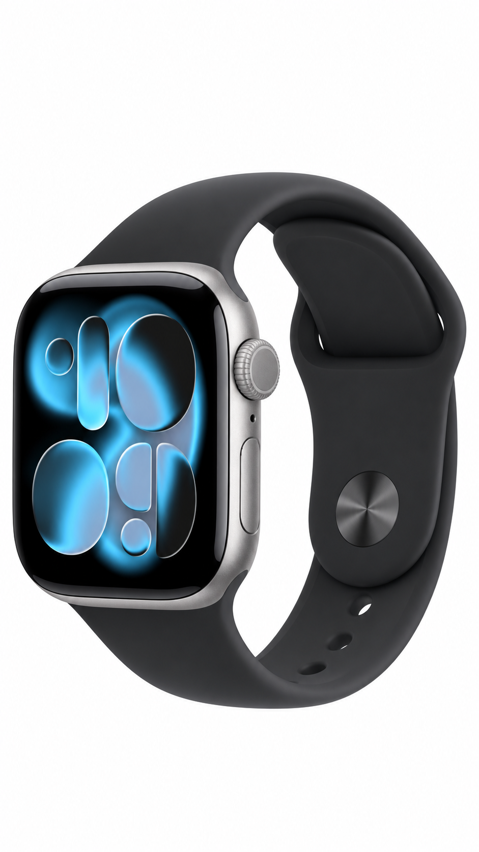 Apple Watch Series 11 42mm GPS Smartwatch - Space Grey/Black Sport Band S/M A