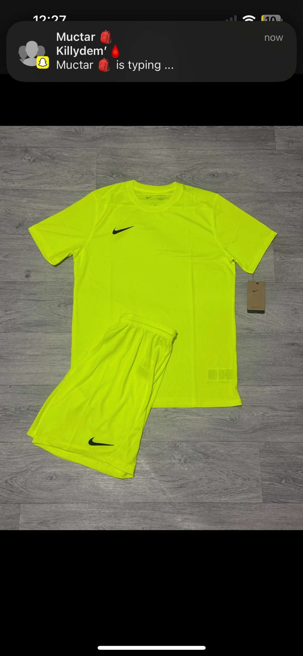 Nike Full matching Dri-Fit set