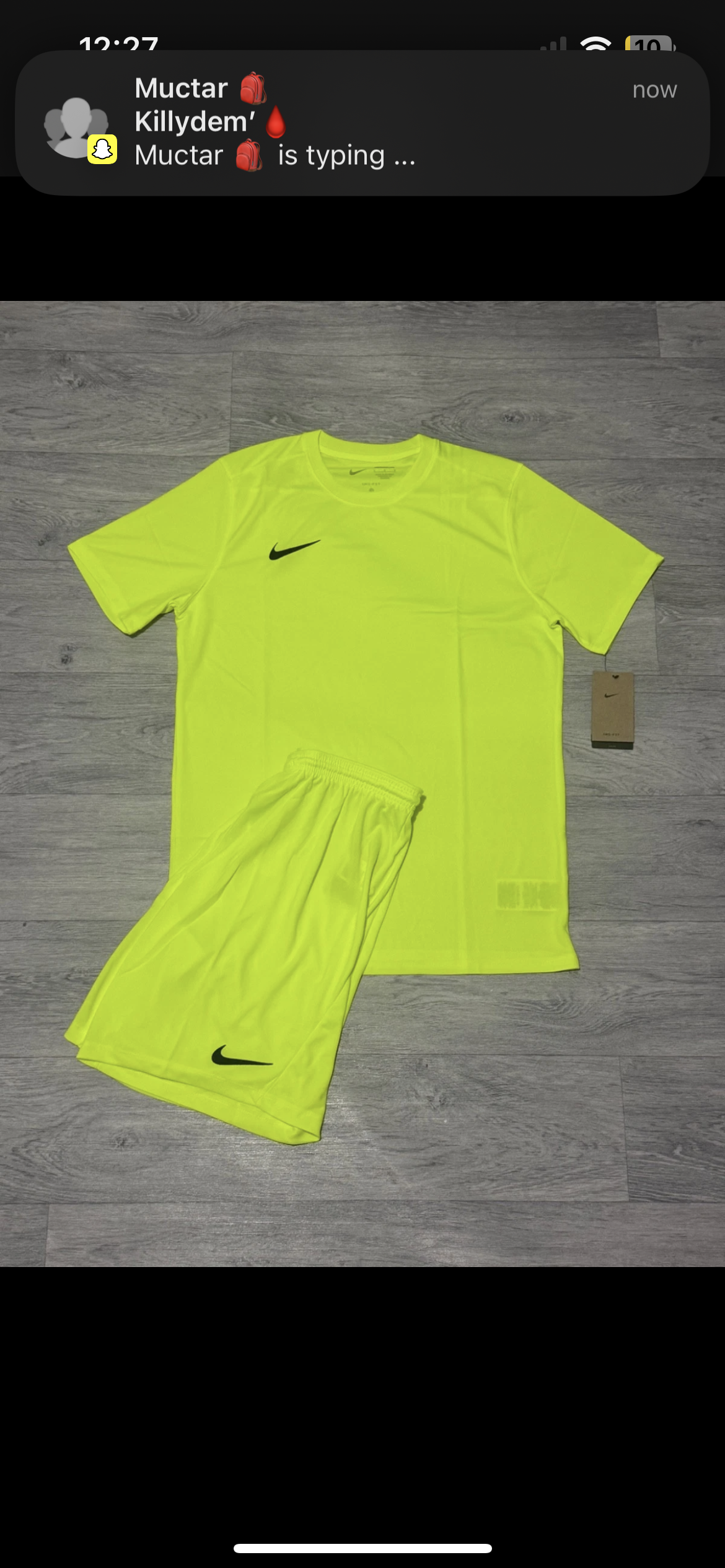 Nike Full matching Dri-Fit set