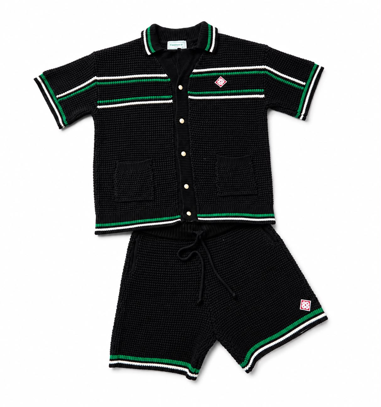 Casablanca Knit Shorts set
