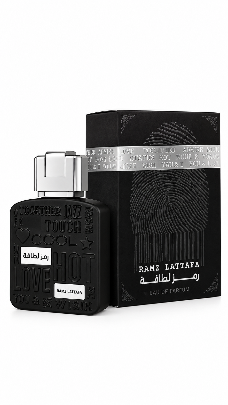 LATTAFA RAMZ SILVER 100ML EAU DE PARFUM SPRAY