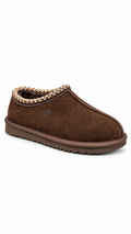 UGG Tasman Women’s Brown Suede Sheepskin Lined Slip-On Slippers