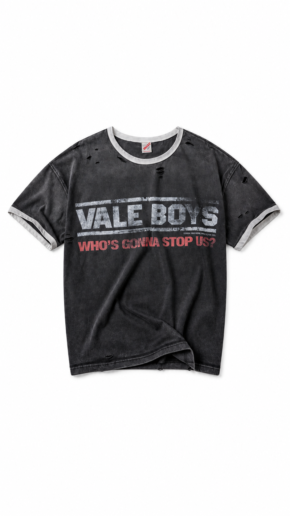 Vale Oreo Ringer Tee Black - Authenticity Guaranteed