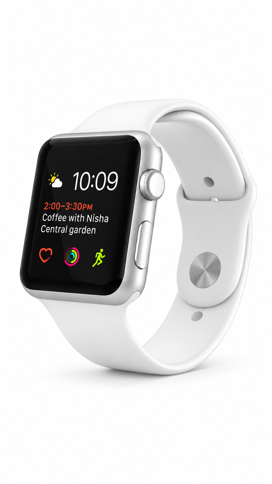 Apple Watch Series 1 42mm Silver Aluminium, GPS