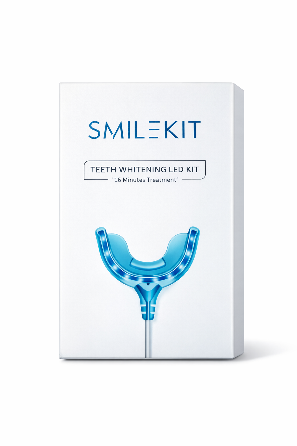 Teeth whitening Kit LED Light + 4 Gels + Shade Guide