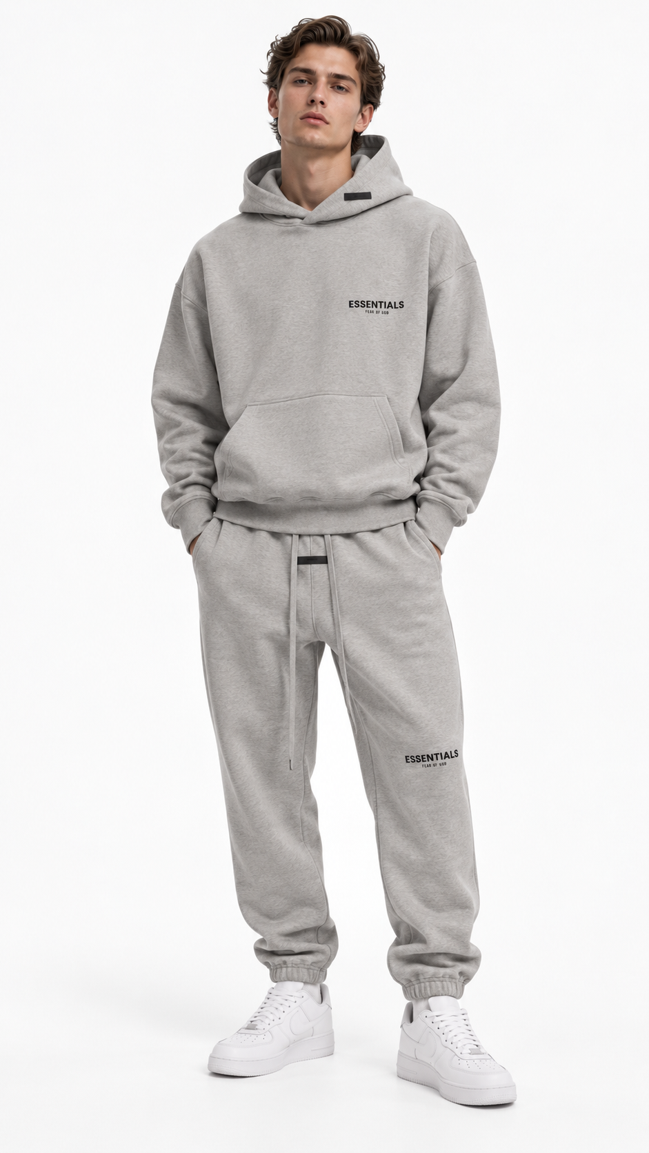 FEAR OF GOD ESSENTIALS DARK TRACKSUIT (SS22)