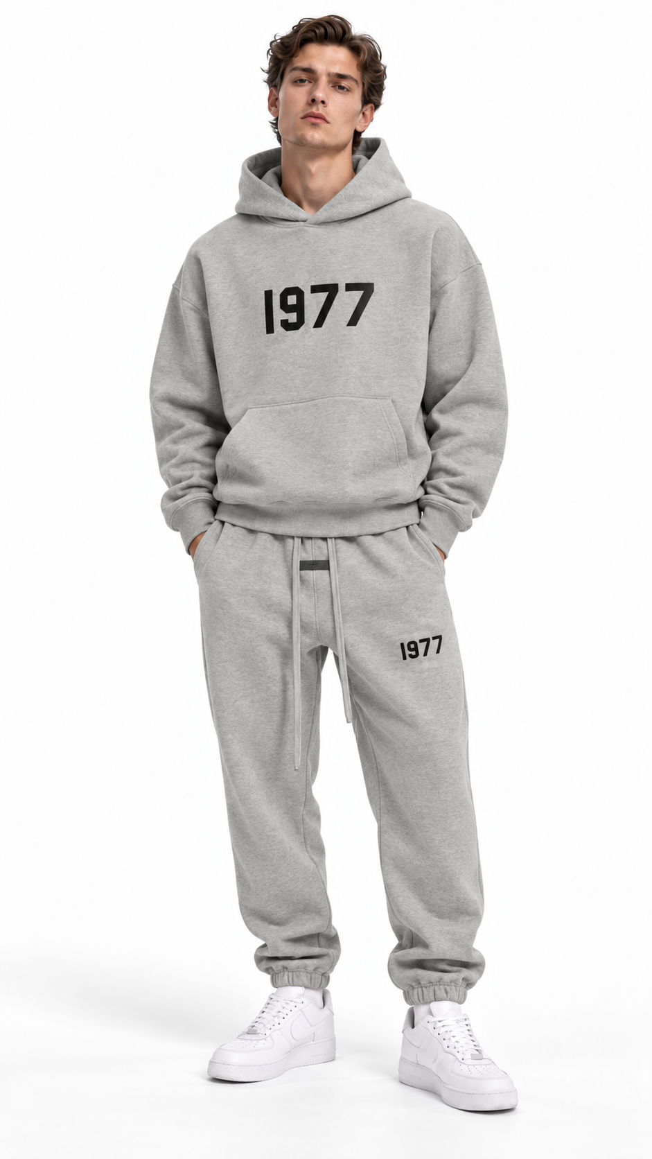 FEAR OF GOD ESSENTIALS DARK TRACKSUIT (1977)