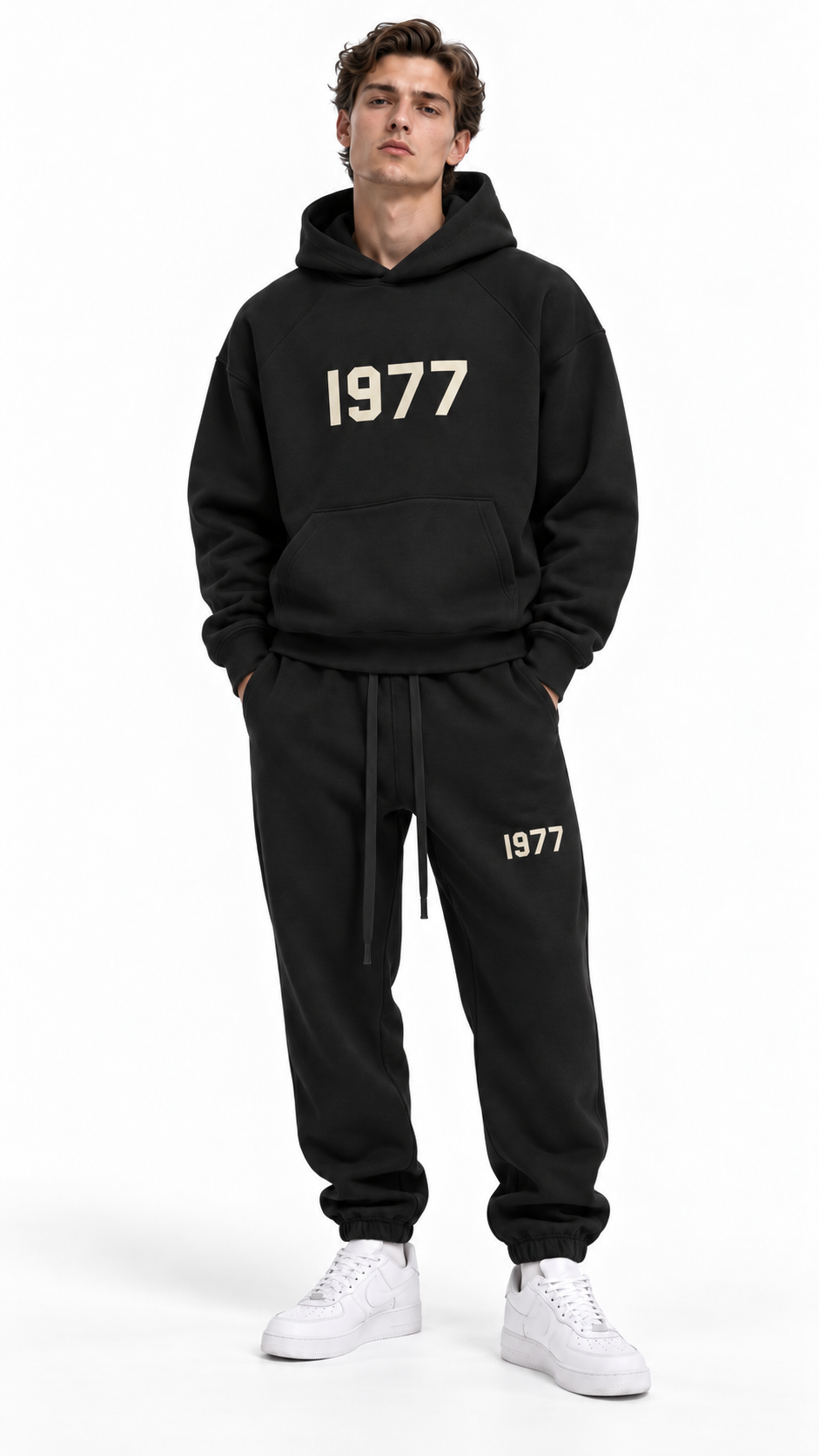FEAR OF GOD ESSENTIALS IRON TRACKSUIT (1977)