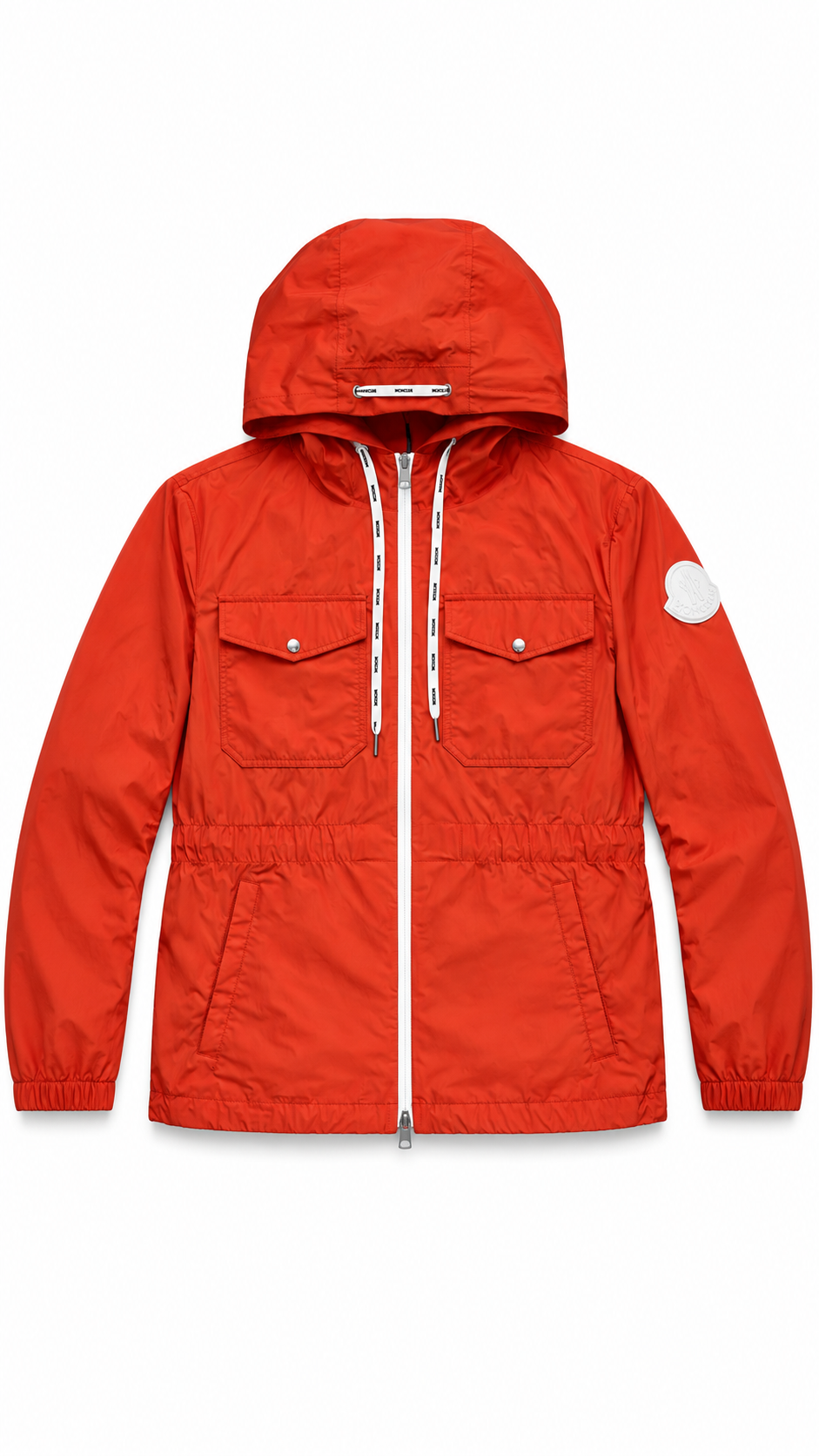 Moncler Carion Orange Windbreaker I Authenticity Guaranteed