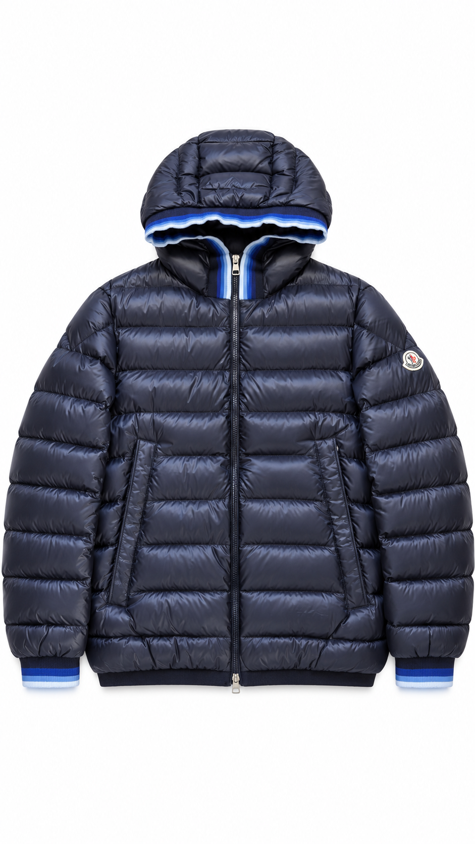 Moncler Avrieux Navy Puffer Jacket I Authenticity Guaranteed