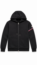 Moncler Zip-Up Black Hoodie I Authenticity Guaranteed