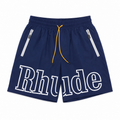 Rhude Navy Beach Shorts Size -M
