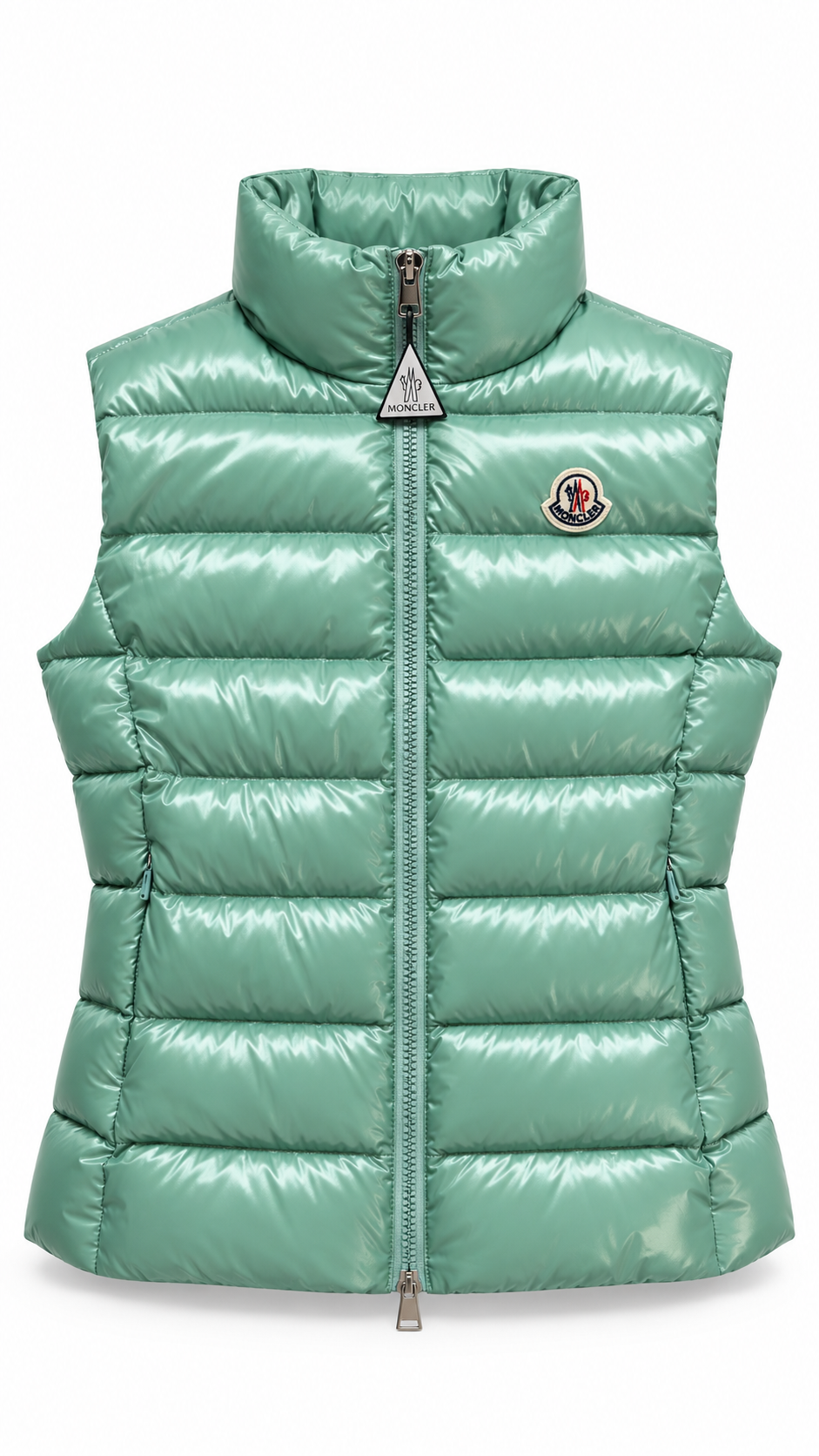 Moncler Ghany Green Gilet I Authenticity Guaranteed
