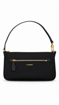 Burberry Nylon Pouch Shoulder Bag in Black I Authenticity Guaranteed