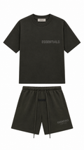 *SALE* SS23 OFF BLACK ESSENTIALS SHORT SET