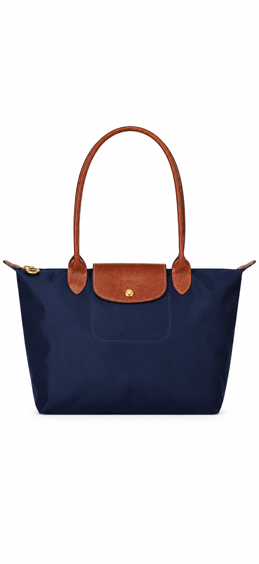 Le Pliage Large Tote Navy Nylon Lightweight Work Bag | Authenticity Guaranteed