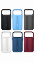 RIMOWA Case For iPhone 17-18 pro max Silver Aluminum Cover Phone Case