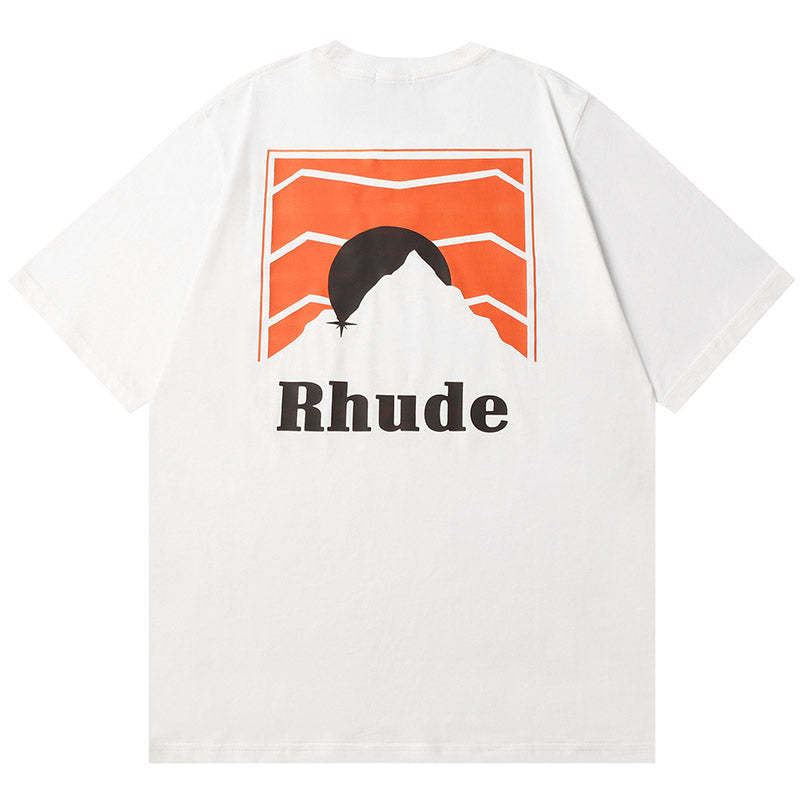Rhude ‘Vintage White’ Lamborghini Moonlight Tee - L